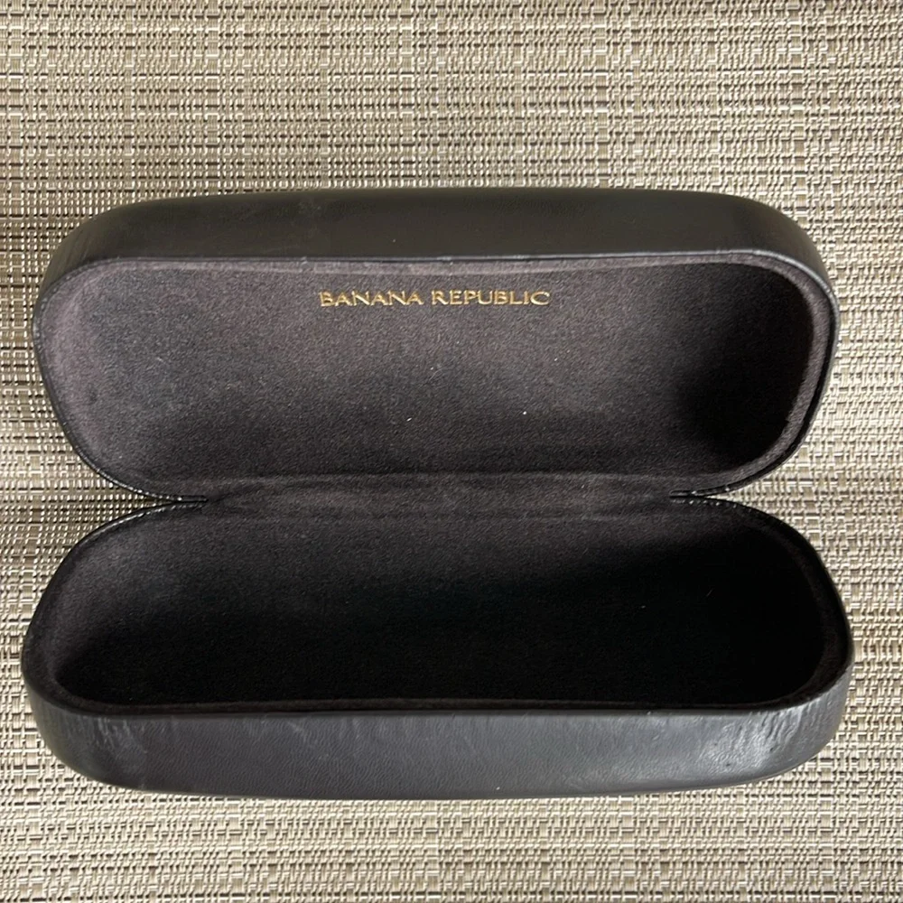 Banana Republic Eyeglass Case Brown Vintage